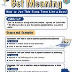 what does bet means
